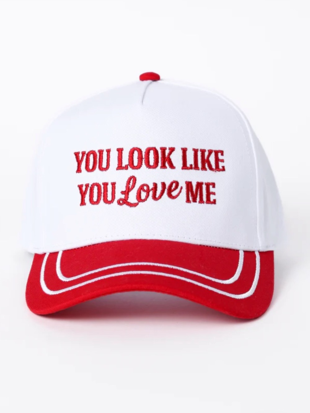 Embroidered 'You Look Like You Love Me' Trucker Hat NWT